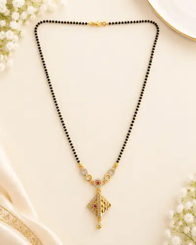 Gold Plated Mangalsutra — Mangalsutra, RW2652