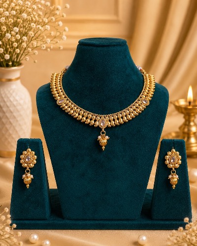 Gold Plated Necklace — Necklace, RW1780