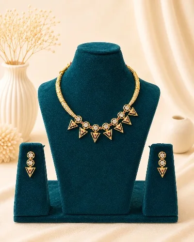 Gold Plated Necklace — Necklace, RW2033