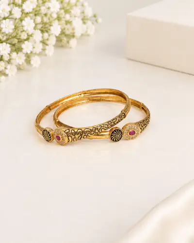 Gold Plated Bangles — Bangles, RW2466