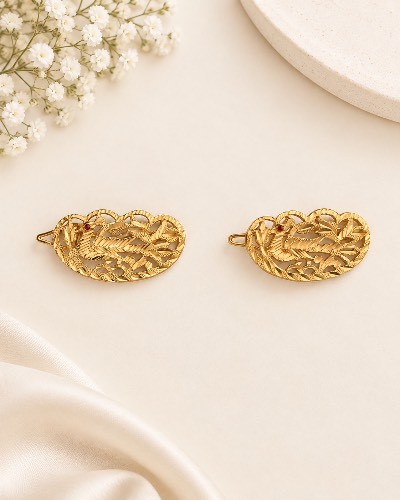Antique Gold Plated Jadauu Hair Accessories — Hair Accessories, RW2502