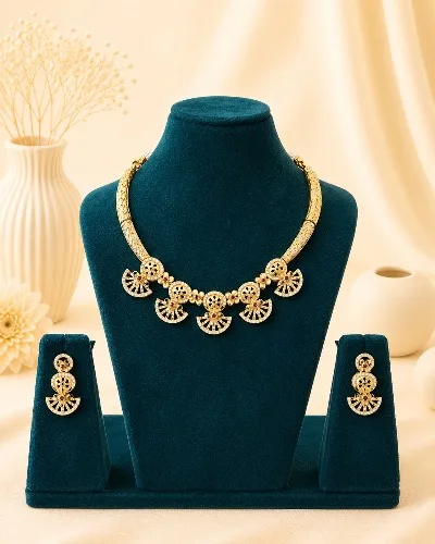 Gold Plated Necklace — Necklace, RW2037