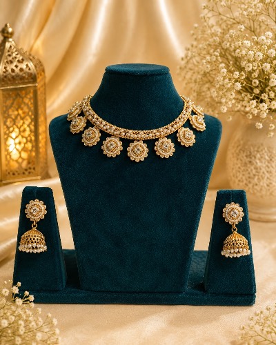 Gold Plated Necklace — Necklace, RW1722