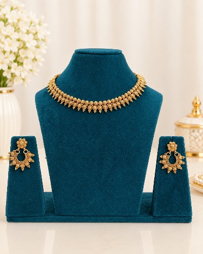 Gold Plated Necklace — Necklace, RW2383