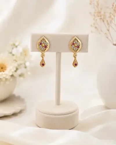 Gold Plated Earring — Earring, RW1907