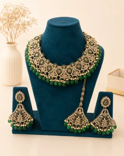 Kundan Necklace — Necklace, RW1716