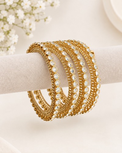 Kundan Bangles — Bangles, RW2409