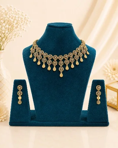 Gold Plated Necklace — Necklace, RW2045