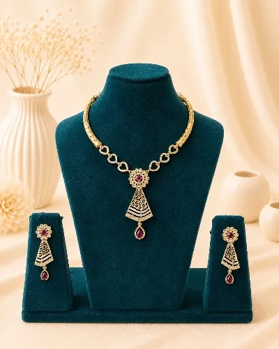 Gold Plated Necklace — Necklace, RW2020