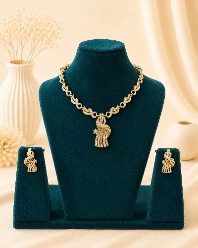 Gold Plated Necklace — Necklace, RW2029