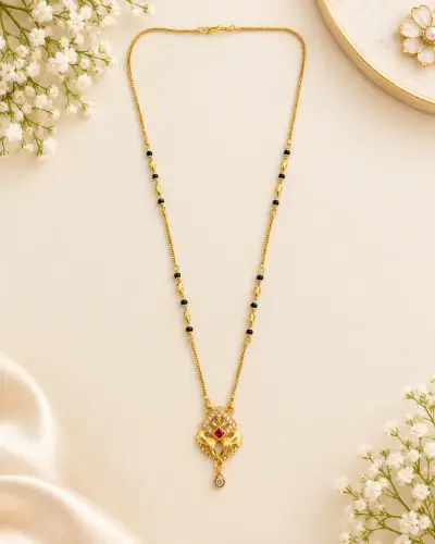 Gold Plated Mangalsutra — Mangalsutra, RW2950