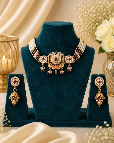 Gold Plated Necklace — Necklace, RW1745