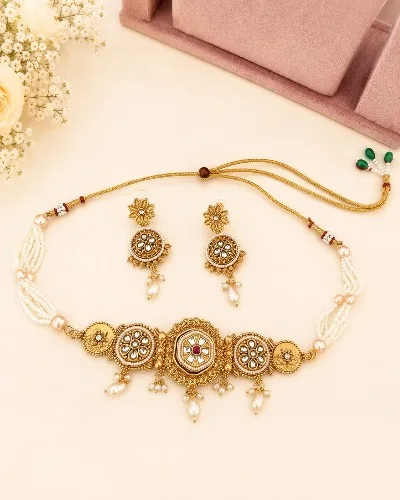 Gold Plated Necklace — Necklace, RW2055