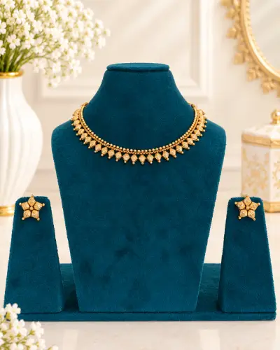 Gold Plated Necklace — Necklace, RW2844