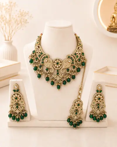Kundan Necklace — Necklace, RW1709
