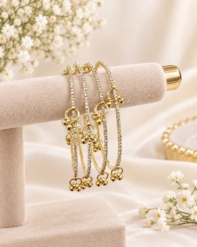 Kashmiri Stone Bangles — Bangles, RW2544