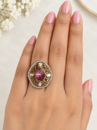 Kundan Ring — Ring, RW2588