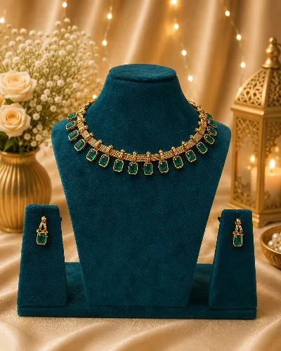 Gold Plated Necklace — Necklace, RW1905