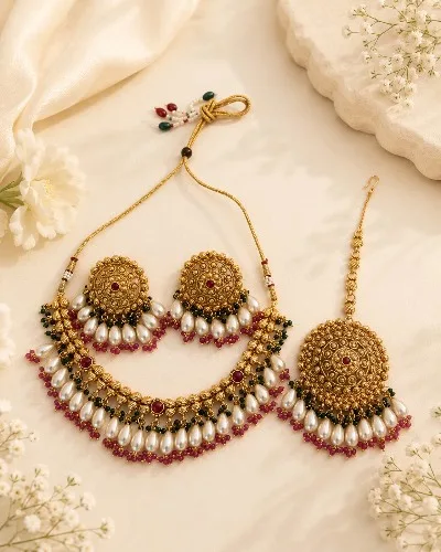 Gold Plated Necklace — Necklace, RW1923