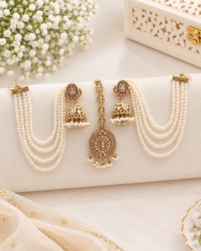 Kundan Tikka Set — Tikka Set, RW2628