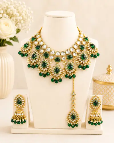 Kundan Necklace — Necklace, RW1742