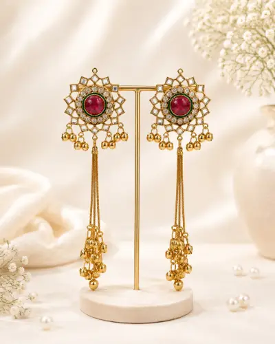 Kashmiri Earings — Earring, RW1324