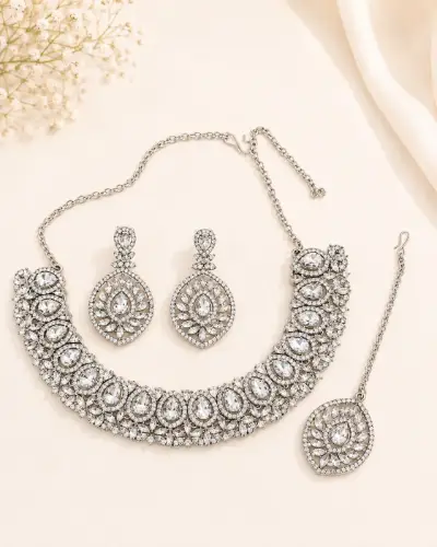 Kundan Necklace — Necklace, RW1758