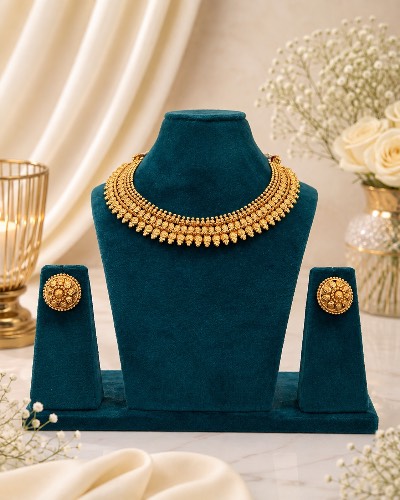 Gold Plated Necklace — Necklace, RW1733