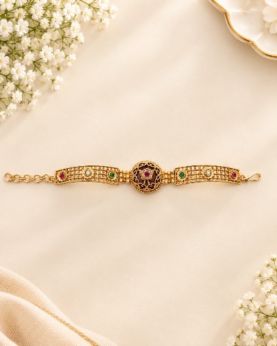 Gold Plated Heritage Bracelet — Bracelet, RW3038