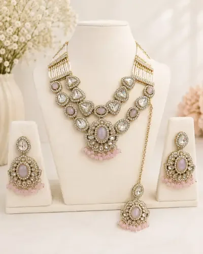 Kundan Necklace — Necklace, RW1791