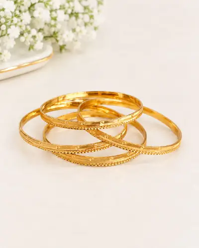 Gold Plated Bangles — Bangles, RW2458
