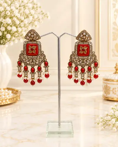 Kundan Earring — Earring, RW2483