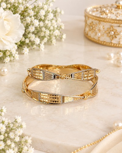 Gold Plated Bangles — Bangles, RW2423