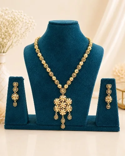 Gold Plated Necklace — Necklace, RW2044