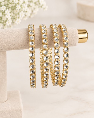 Kundan Bangles — Bangles, RW2411