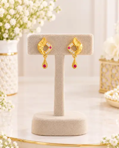 Gold Plated Earring — Earring, RW3010
