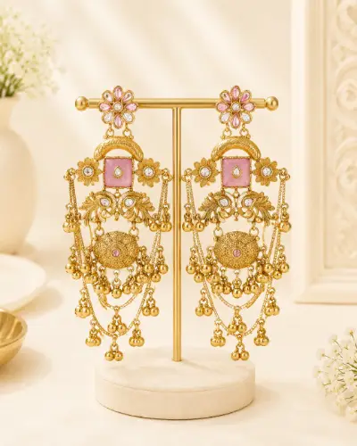 Kashmiri Earrings — Earring, RW1367