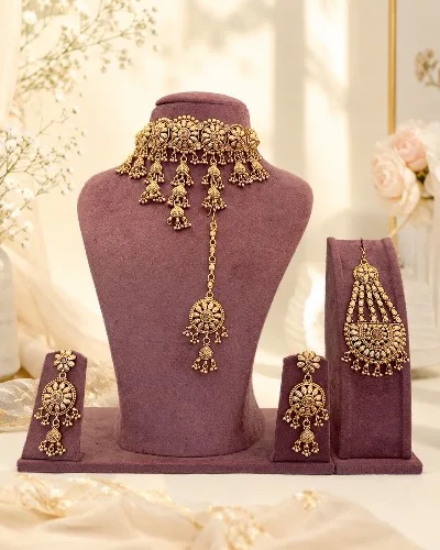Gold Plated Necklace — Necklace, RW2012