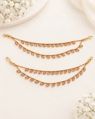 Gold Plated Ear Chain — Ear Chain, RW2696