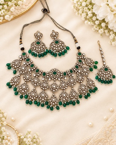 Kundan Necklace — Necklace, RW2287