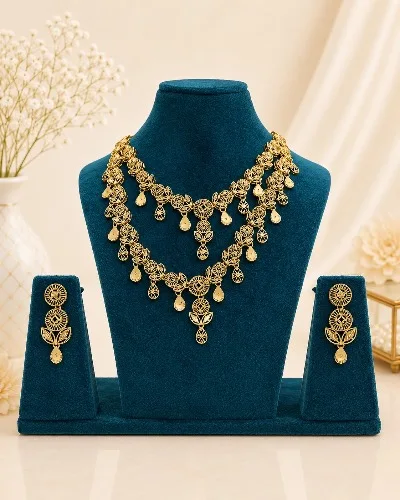Gold Plated Necklace — Necklace, RW2046