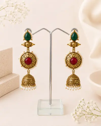 Antique Gold — Earring, RW1446