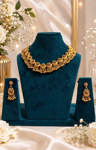 Gold Plated Necklace — Necklace, RW1786