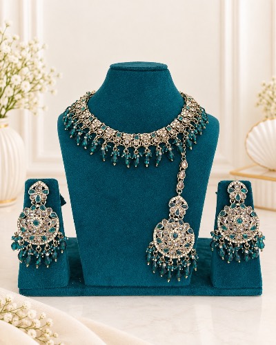 Kundan Necklace — Necklace, RW2660