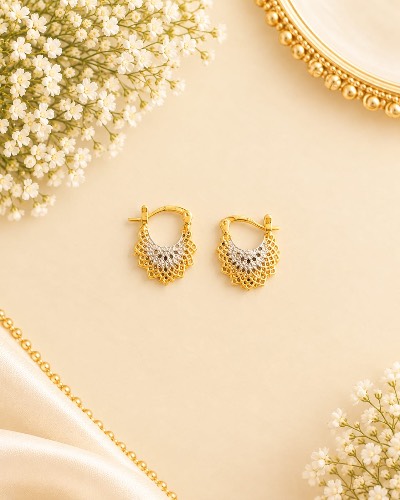 Bali Gold Plated Earring — Earring, RW2730