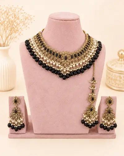 Kundan Necklace — Necklace, RW1718