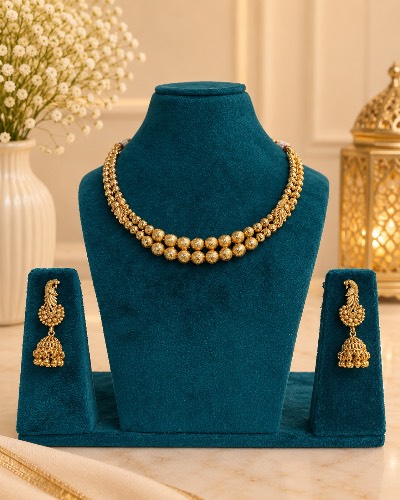 Gold Plated Necklace — Necklace, RW1778