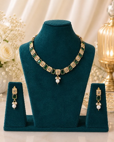Gold Plated Necklace — Necklace, RW1898