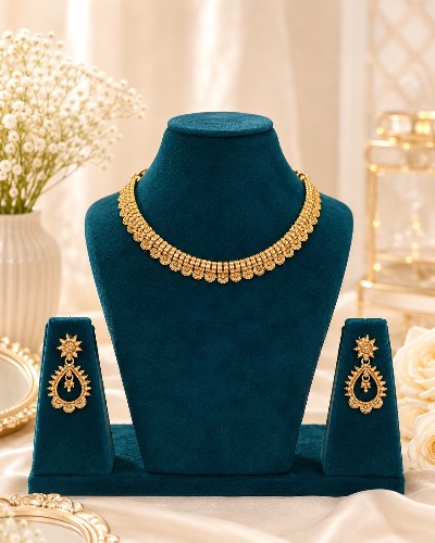 Gold Plated Necklace — Necklace, RW1765