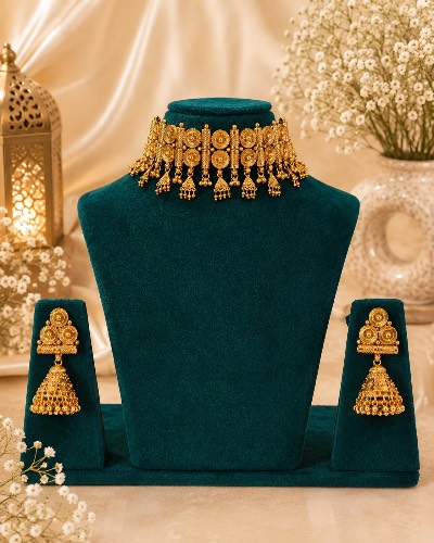 Gold Plated Necklace — Necklace, RW1721